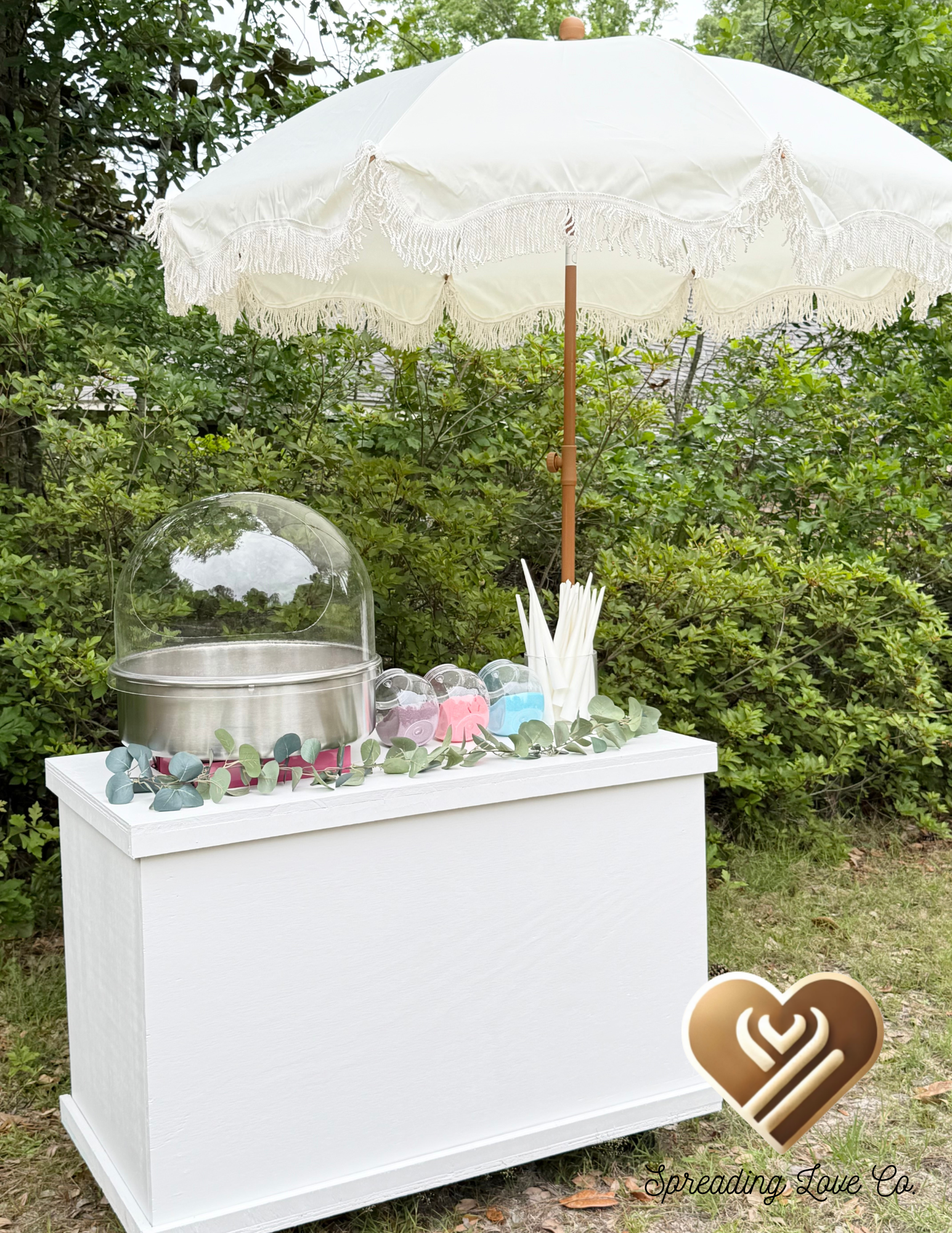 Cotton candy cart