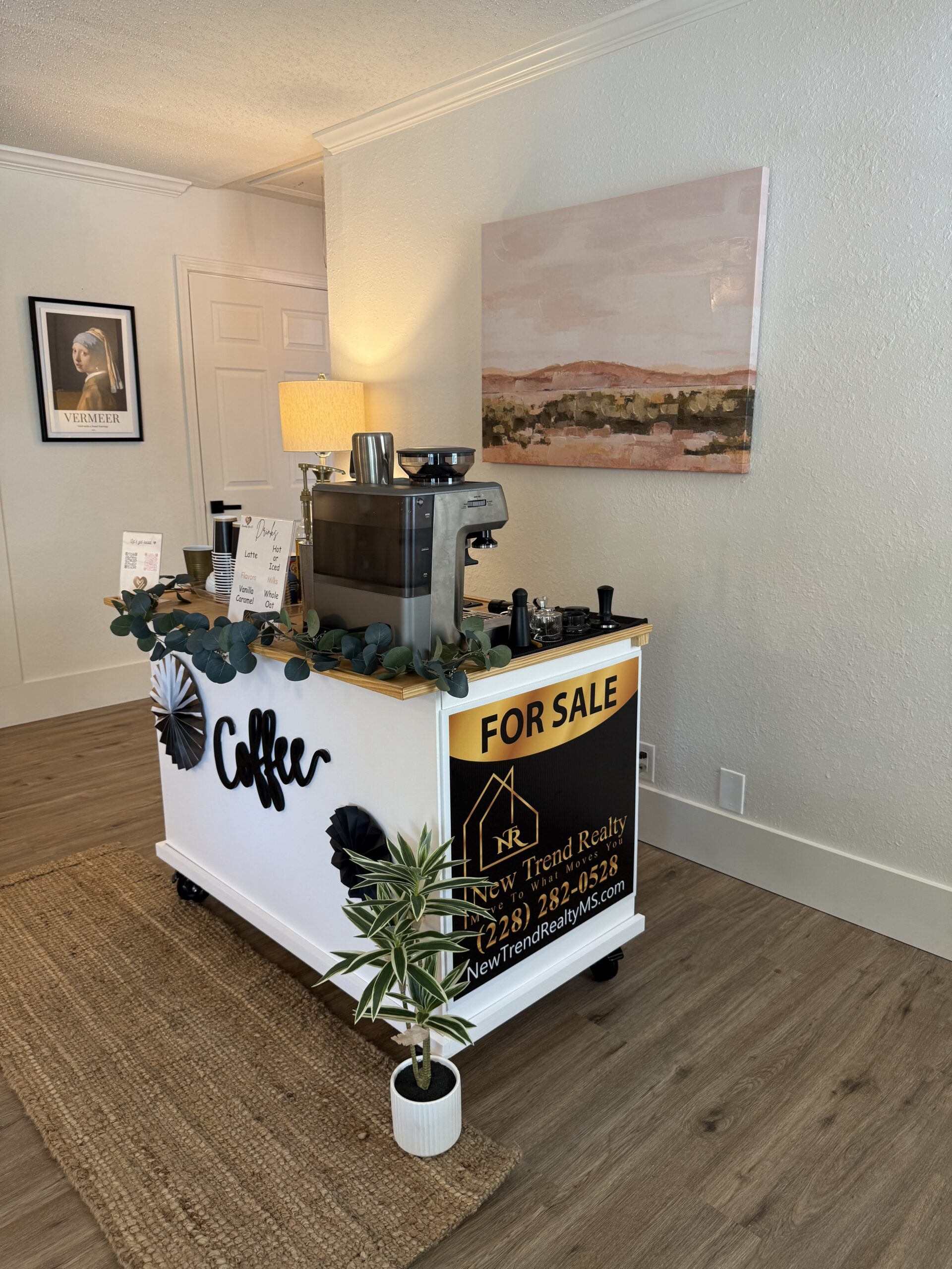 Full event cart setup